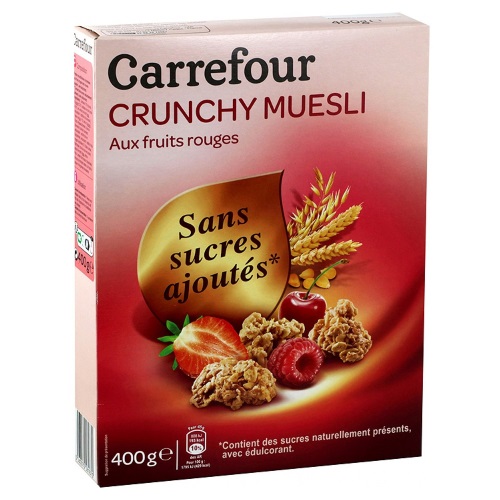 Crunchy Muesli 3 Chocolats Carrefour