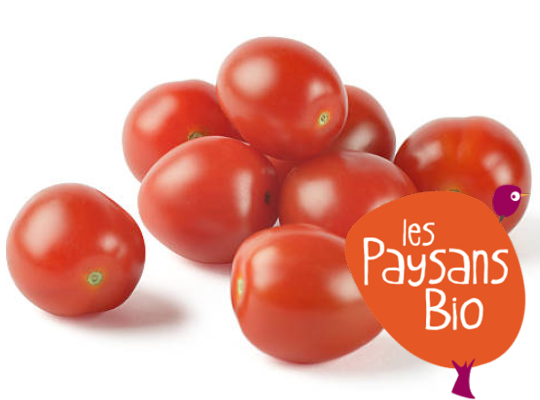 Les Paysans Bio Tomate cerise allongée BIO -250g