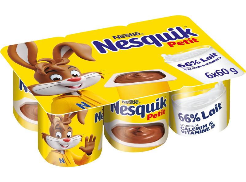 Nestlé Nesquik petit chocolat 6x60g