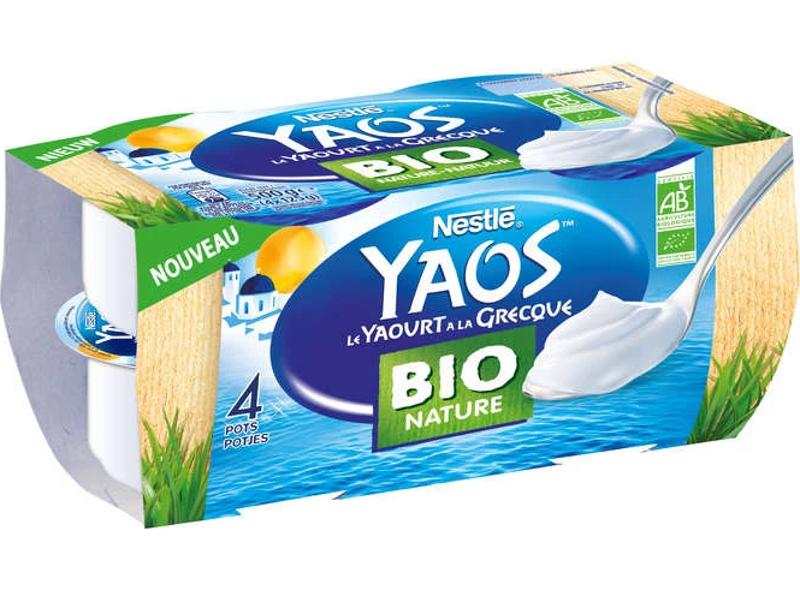 Nestl&eacute; Organic Greek yoghurt 4x125g