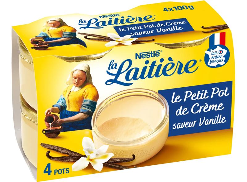 Nestl&eacute; Little Vanilla Cream Pots 4x100g
