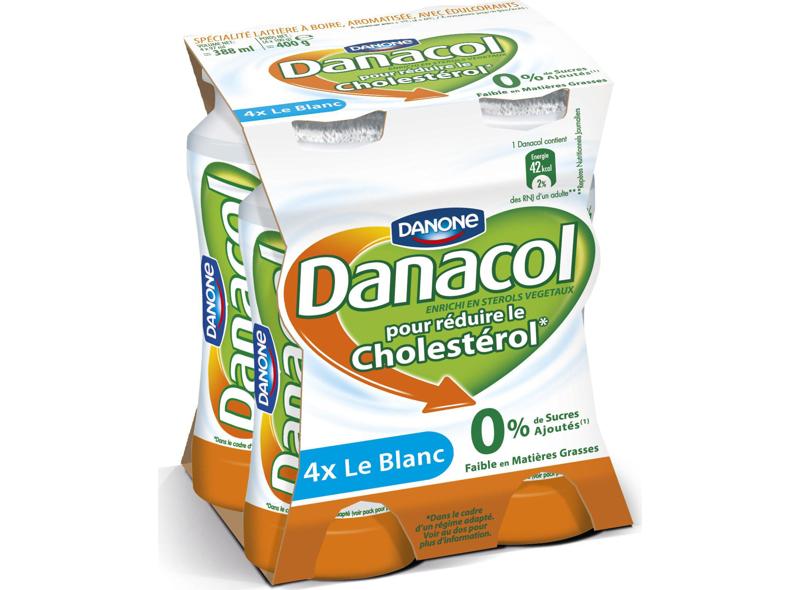 Danone Yogurt to drink Danacol 4x100g