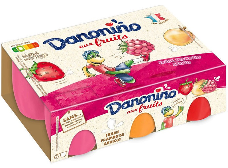 Danone Danonino petits suisses aux fruits 6x50g