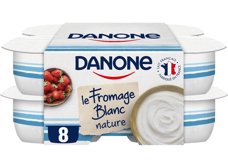 Danone Fromage blanc nature 8x100g