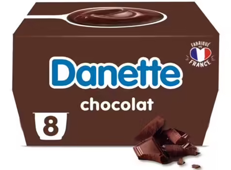 Danette Crème dessert chocolat 8x125g