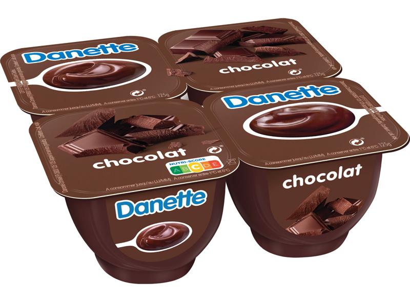 Danone Danette chocolat 4x125g