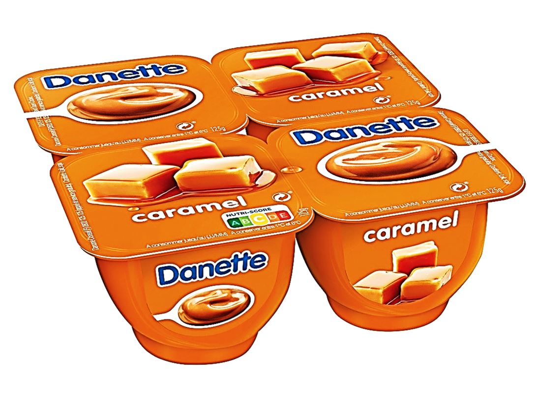 Danone Danette caramel 4x125g