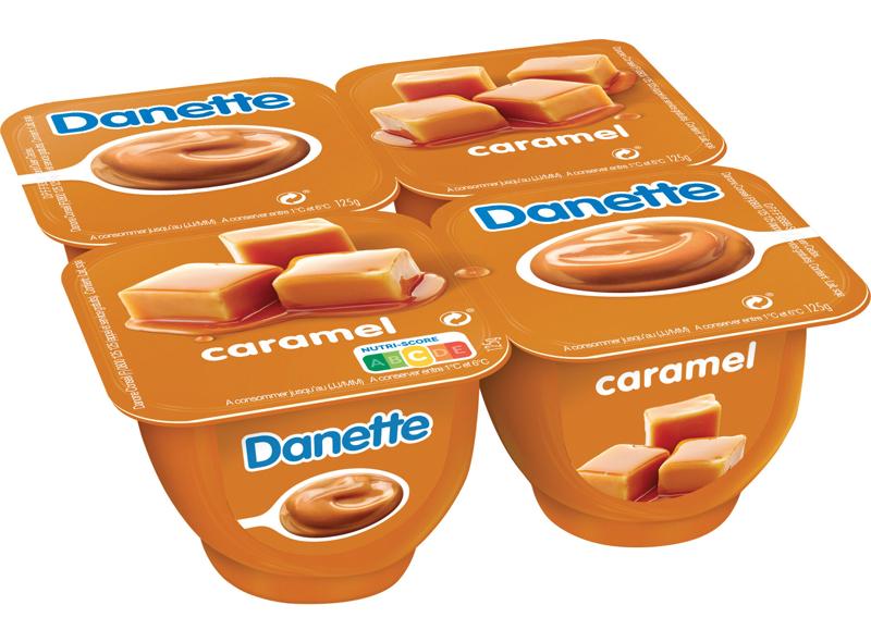 Danone Danette caramel 4x125g