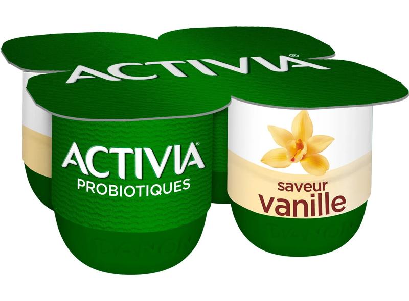 Danone Activia vanilla flavour 4x125g