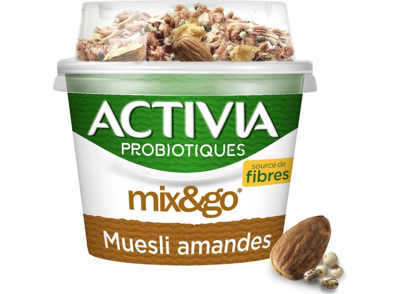 Danone Muesli Yoghurt With Almond, Quinoa And Chia Seeds Activia 170g