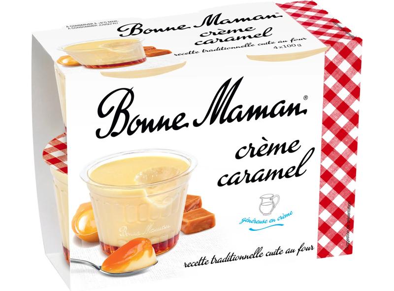 Bonne Maman Caramel cream 4x100g