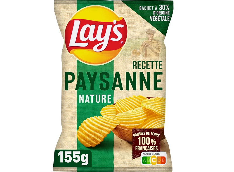 Lay’s Chips recette paysanne nature 155g