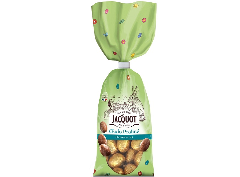 Jacquot Oeufs pralinés Chocolat au lait 250g