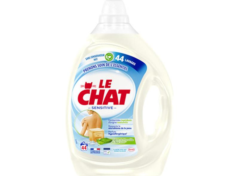 Le Chat Hypoallergenic Sensitive Laundy Detergent 2.2l 44 lavages