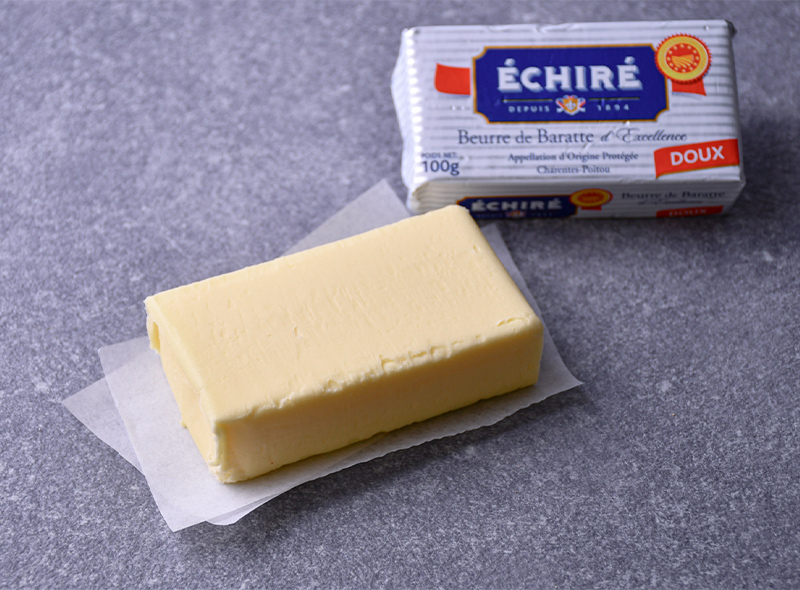 La fromagerie Beurre de baratte doux Echiré AOP 100g