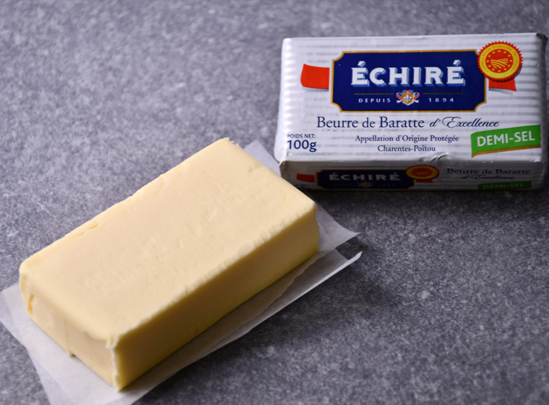 La fromagerie Beurre de baratte demi-sel Echiré AOP 100g