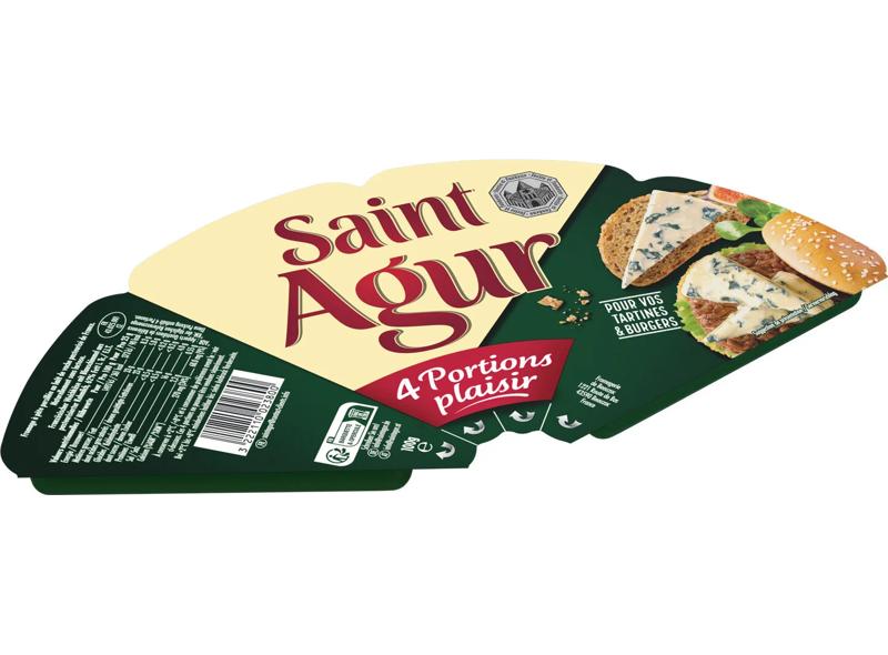 Saint Agur Saint Agur 4 portions 100g
