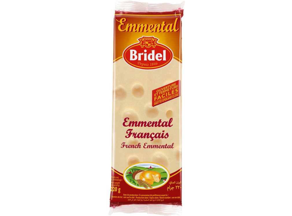 Bridel Fromage Emmental Français 220g