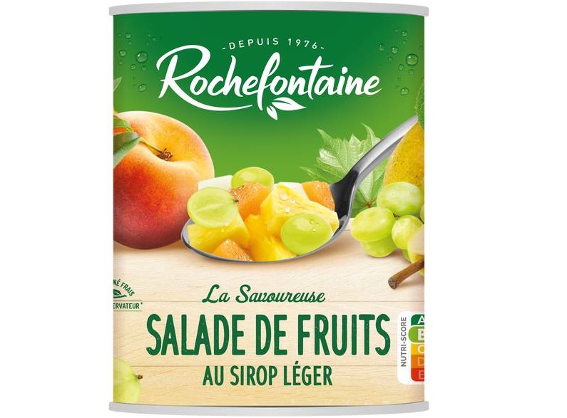 Rochefontaine Salade de fruits au sirop 850g