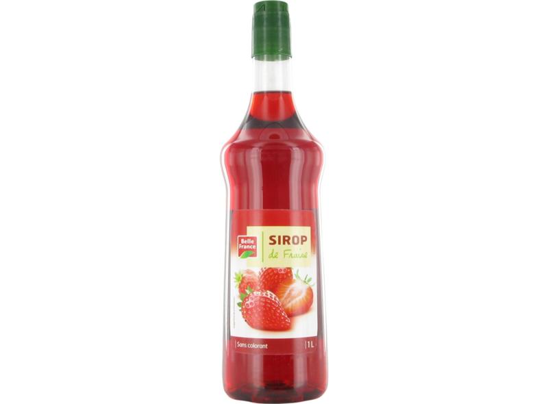 Belle France Strawberry Cordial 1l