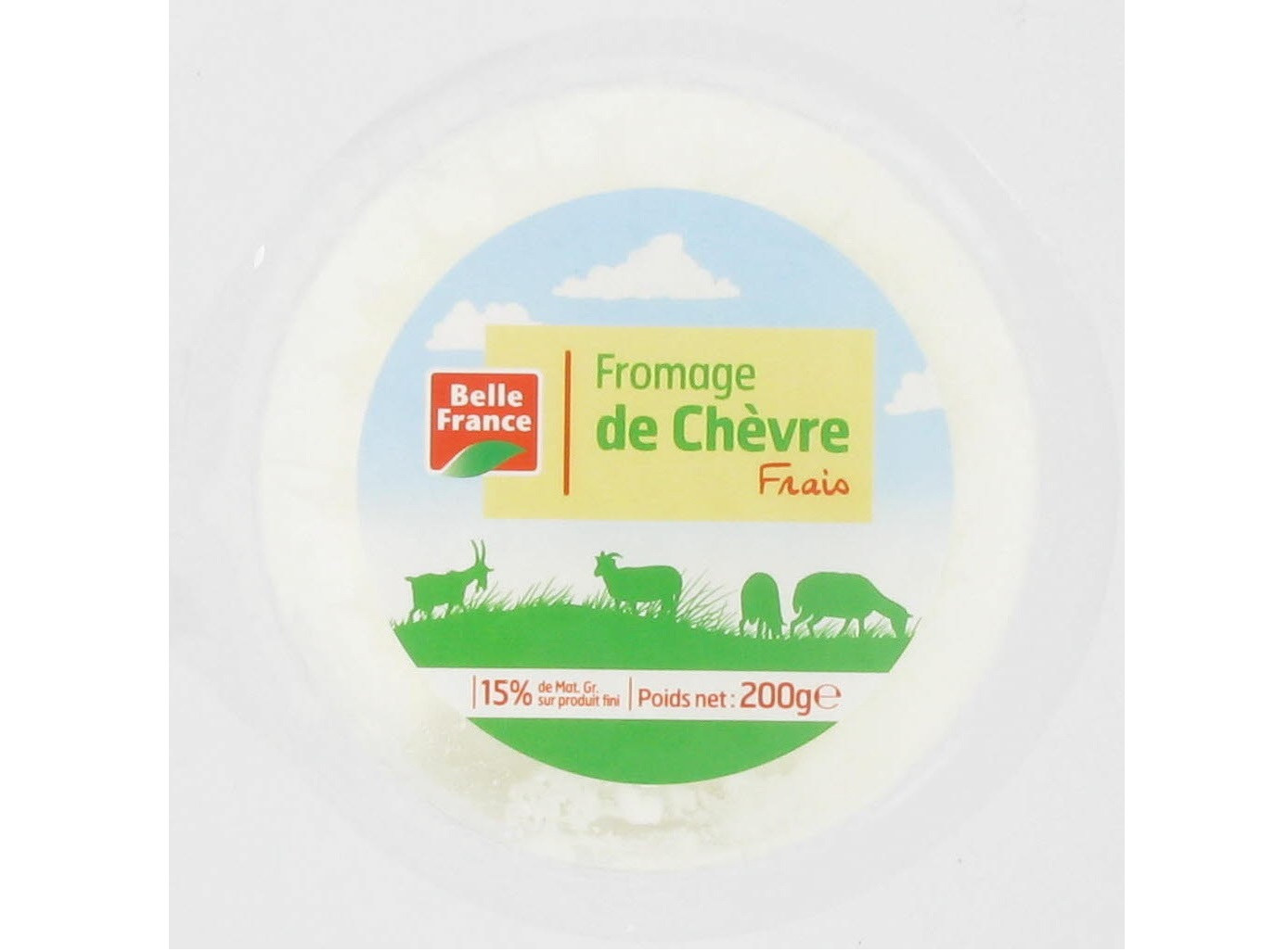 Belle France Fromage de chèvre frais 200g