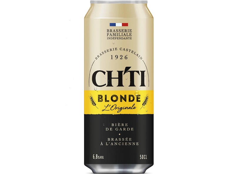 Ch’Ti Bière de garde blonde canette 50cl
