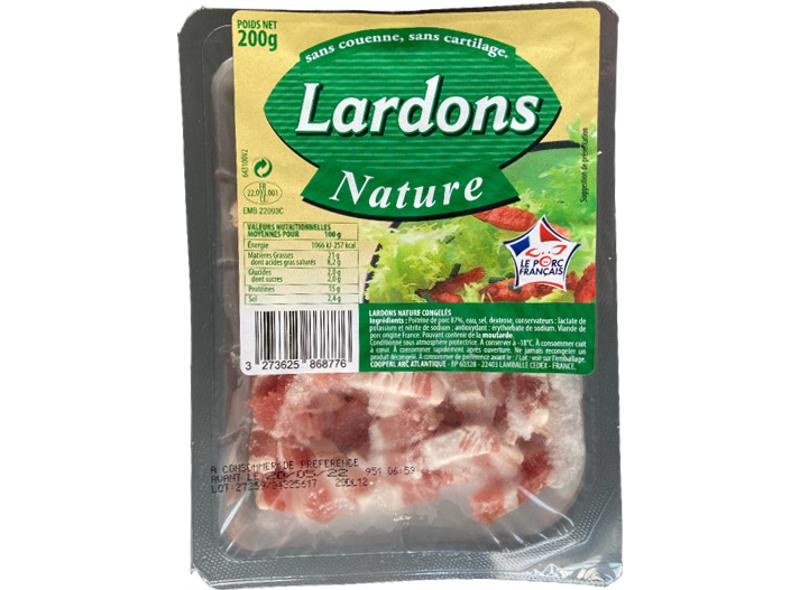 Cooperl Lardons nature - Sans couenne ni cartilage 200g