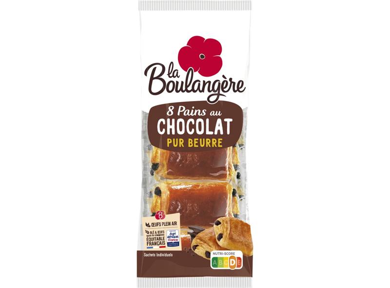 La Boulang&egrave;re Pure Butter Chocolate Bread 8pcs 400g