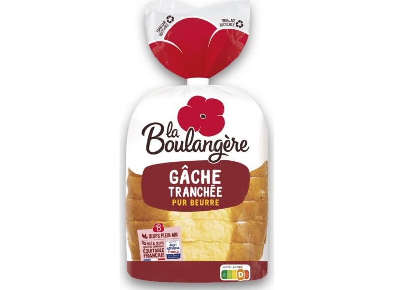 La Boulang&egrave;re Sliced Gache Soft Brioche Bread 450g