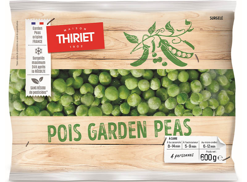 Maison Thiriet Pois garden peas 600g 4 parts