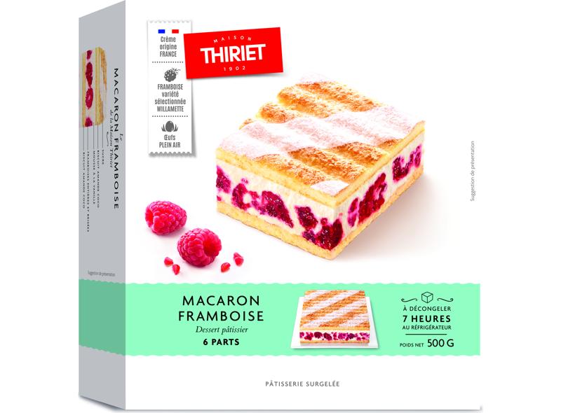 Maison Thiriet Macaron framboise 500g 4/6 parts