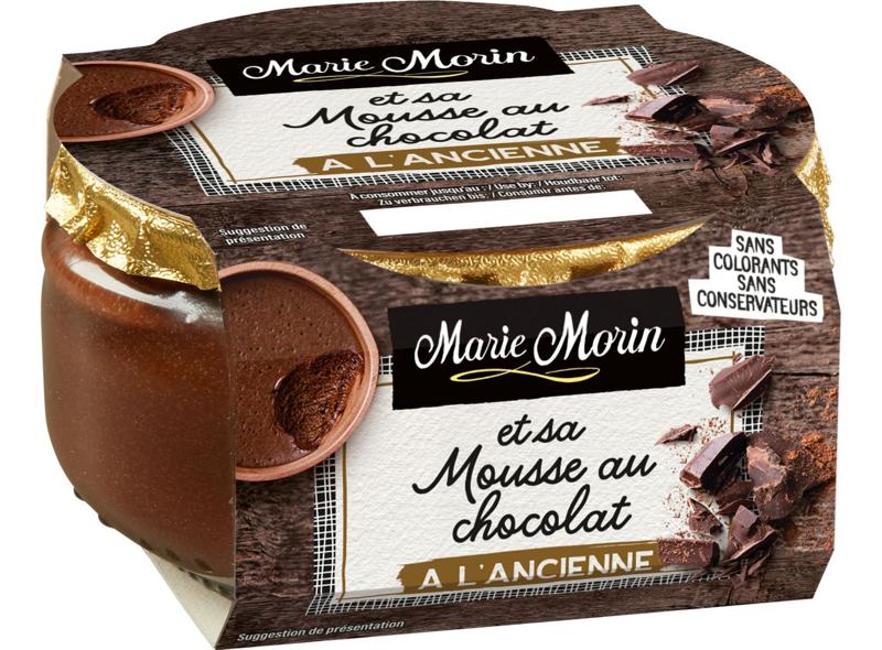 Marie Morin Mousse au chocolat à l’ancienne 100g