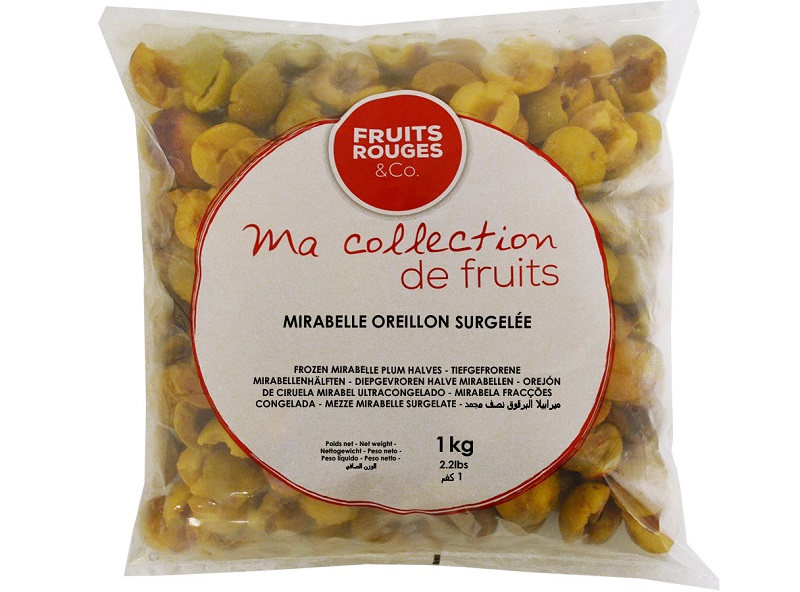Fruits Rouges & Co Halves Mirabelle Plum - Origin France 1kg