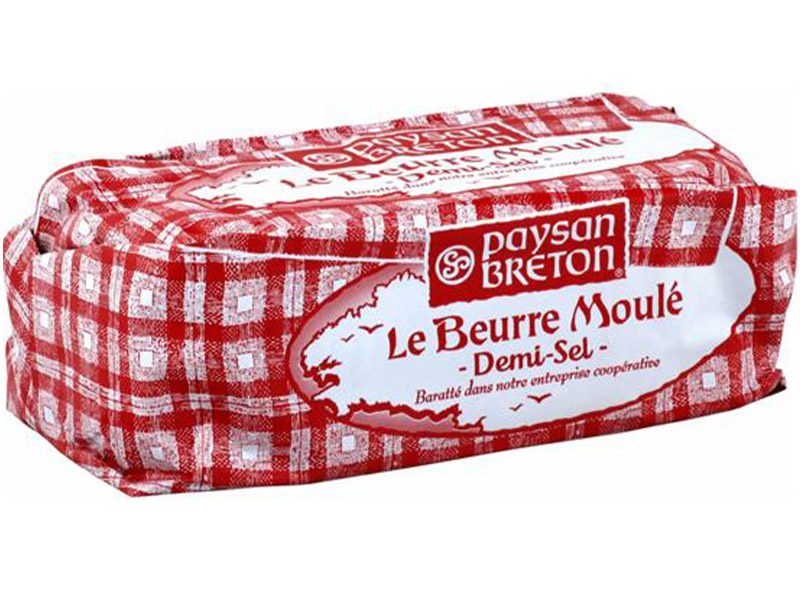 Paysan Breton Beurre moulé demi-sel 500g