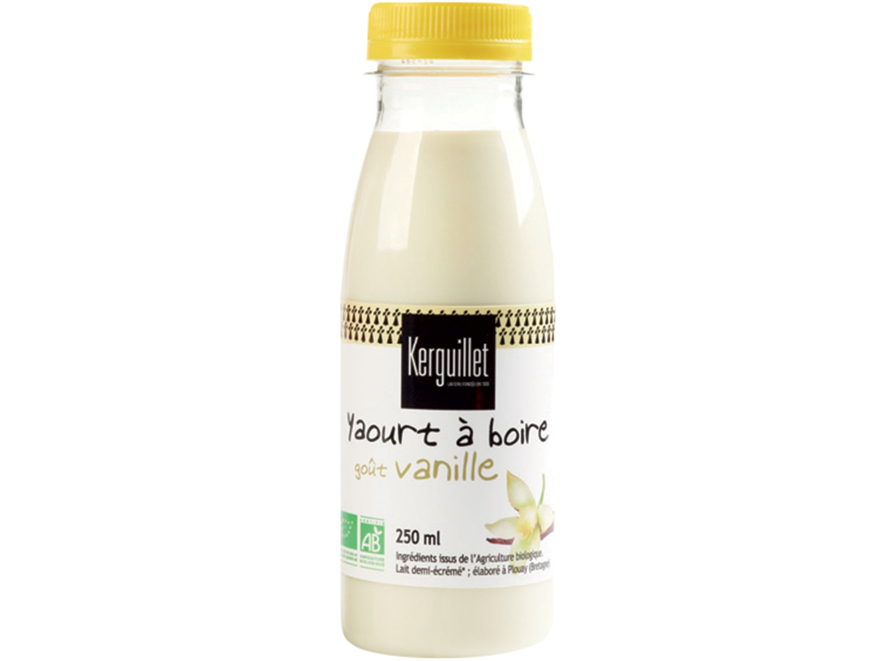 Kerguillet Yaourt à boire à la vanille BIO 250ml