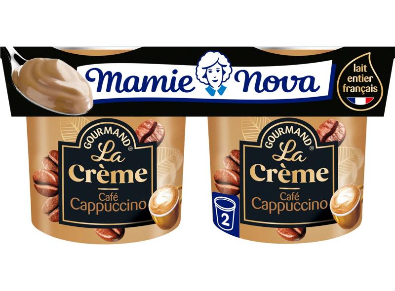 Mamie Nova Cappuccino Cream Dessert 2x150g