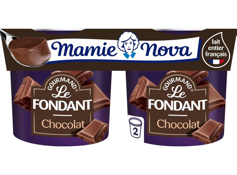 Mamie Nova Fondant au chocolat 2x150g