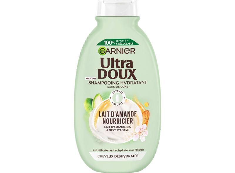 Ultra Doux Shampoing hydratant cheveux désyhdratés - Lait d’amande 250ml