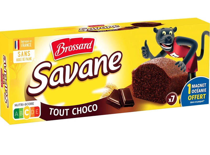 Brossard Gâteaux tout chocolat 7x30g