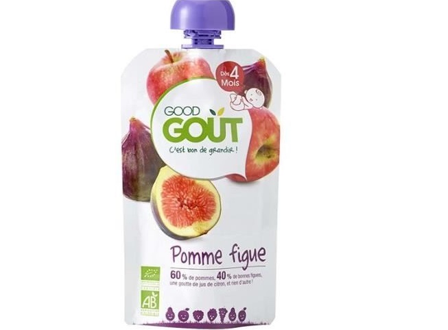 Good Go&ucirc;t Apple and Fig Compote for Babies 120g