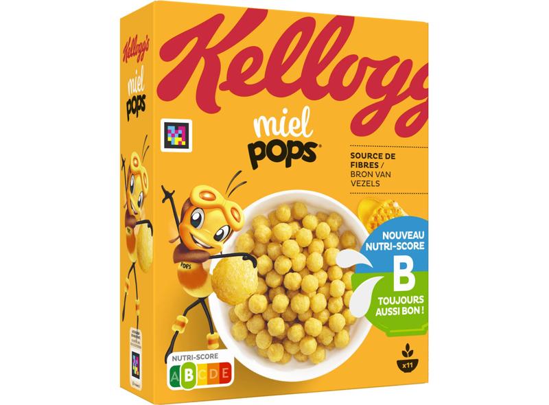 Kellogg&rsquo;s Honey Pops Cereal 330g