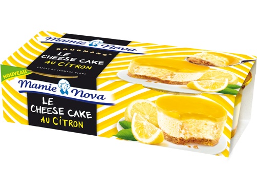 Mamie Nova Cheese cake au citron 2x90g