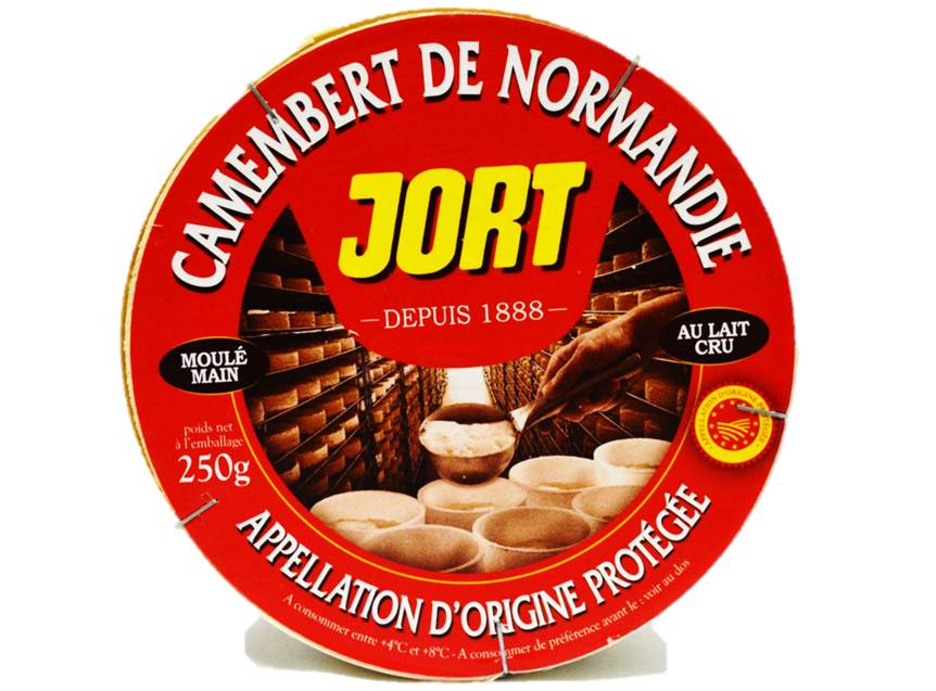 Jort Camembert au lait cru de Normandie AOP 250g