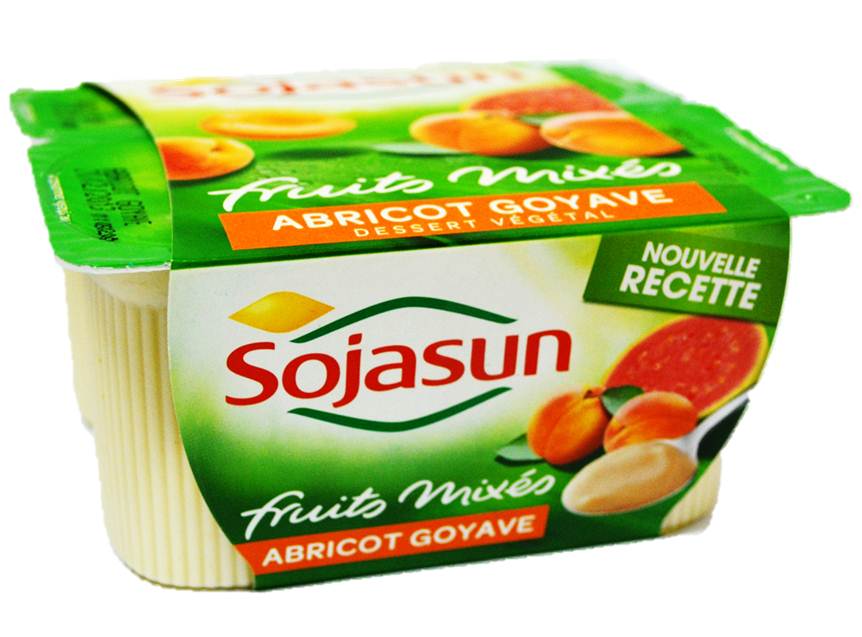 Triballat Sojasun abricot/goyave 4x100g