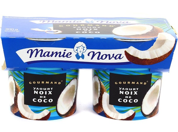 Mamie Nova Yaourt saveur coco 2x150g