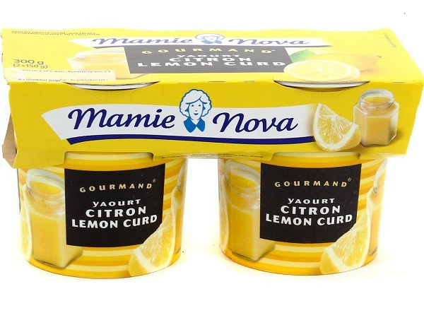 Mamie Nova Yaourt saveur lemon curd 2x150g