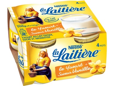 Nestlé La Laitière vanille 4x125g