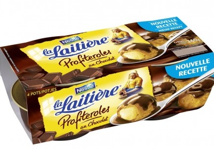 Nestlé Profiterolles au chocolat La Laitière 4x90g