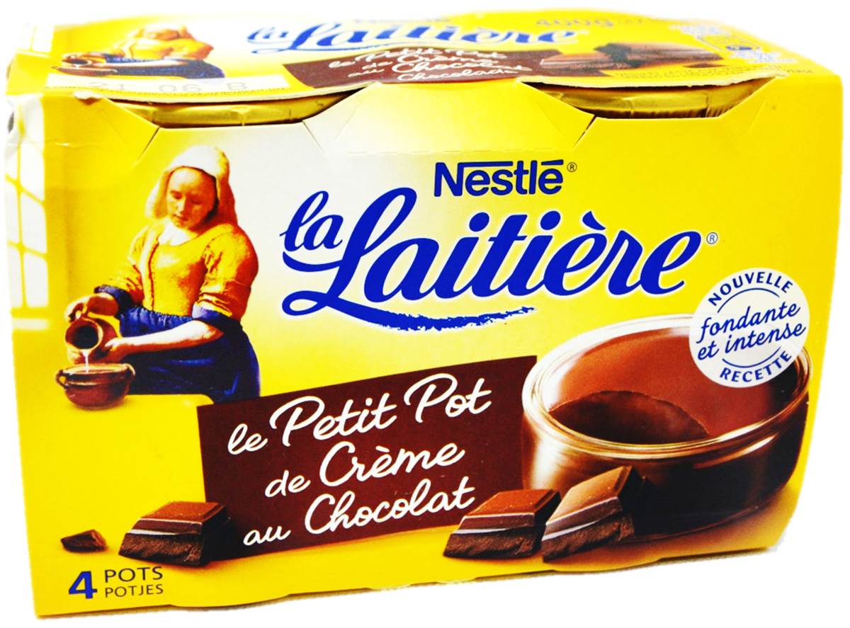 Nestlé Petits pots de crème au chocolat 4x100g