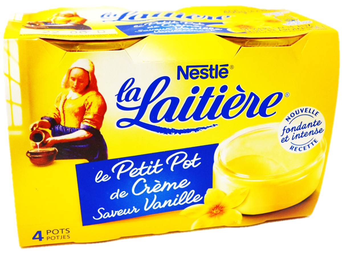 Nestlé Petits pots de crème à la vanille 4x100g